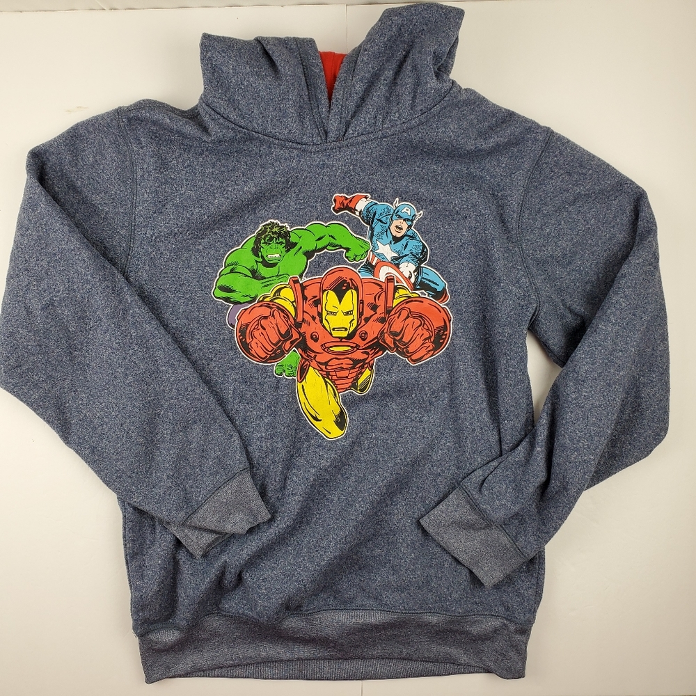 Marvel Comics boys hooded sweatshirt XL (18/20)